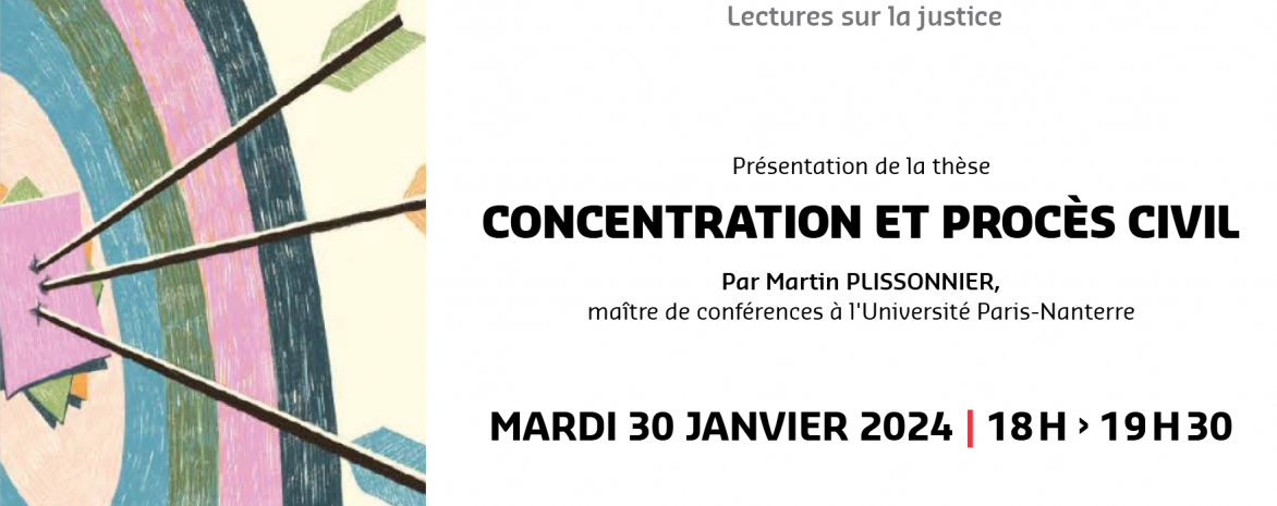 CRJ - Lectures sur la justice Janvier 2024