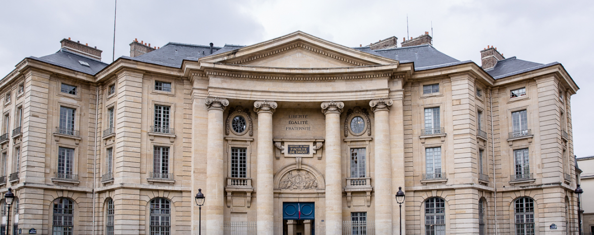 Façade du centre Panthéon de l'université Paris 2 Panthéon-Assas