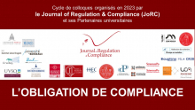 L'obligation de compliance - JoRC