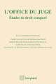 Couverture de l'ouvrage L'office du juge
